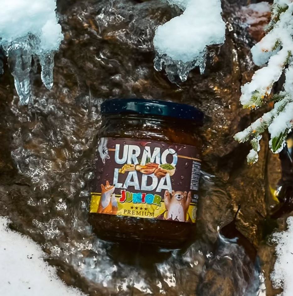 URMOLADA JUNIOR (Urma, badem, tahini, šargarepa, organski kakao, sušeni cvet kantariona)