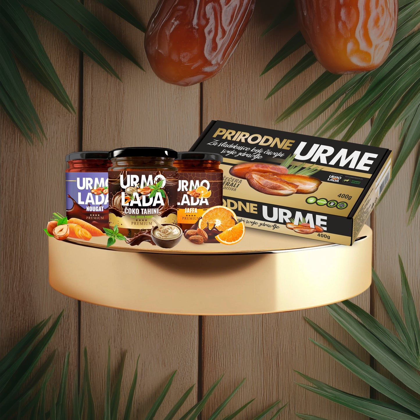 ĐAČKI URMOLADA PAKET (2 x Nugat, 2 x Čoko tahini, 2 x Junior i POKLON JAFFA) - Akcija traje do 30.novembra