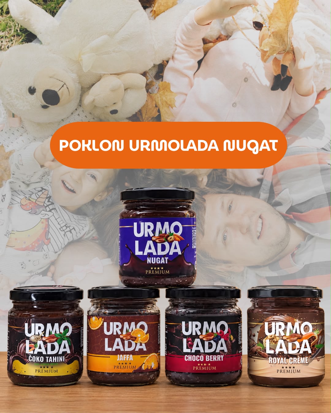 PREMIUM PAKET  4+1                                                                  poklon Nugat AKCIJA traje do 20.septembra