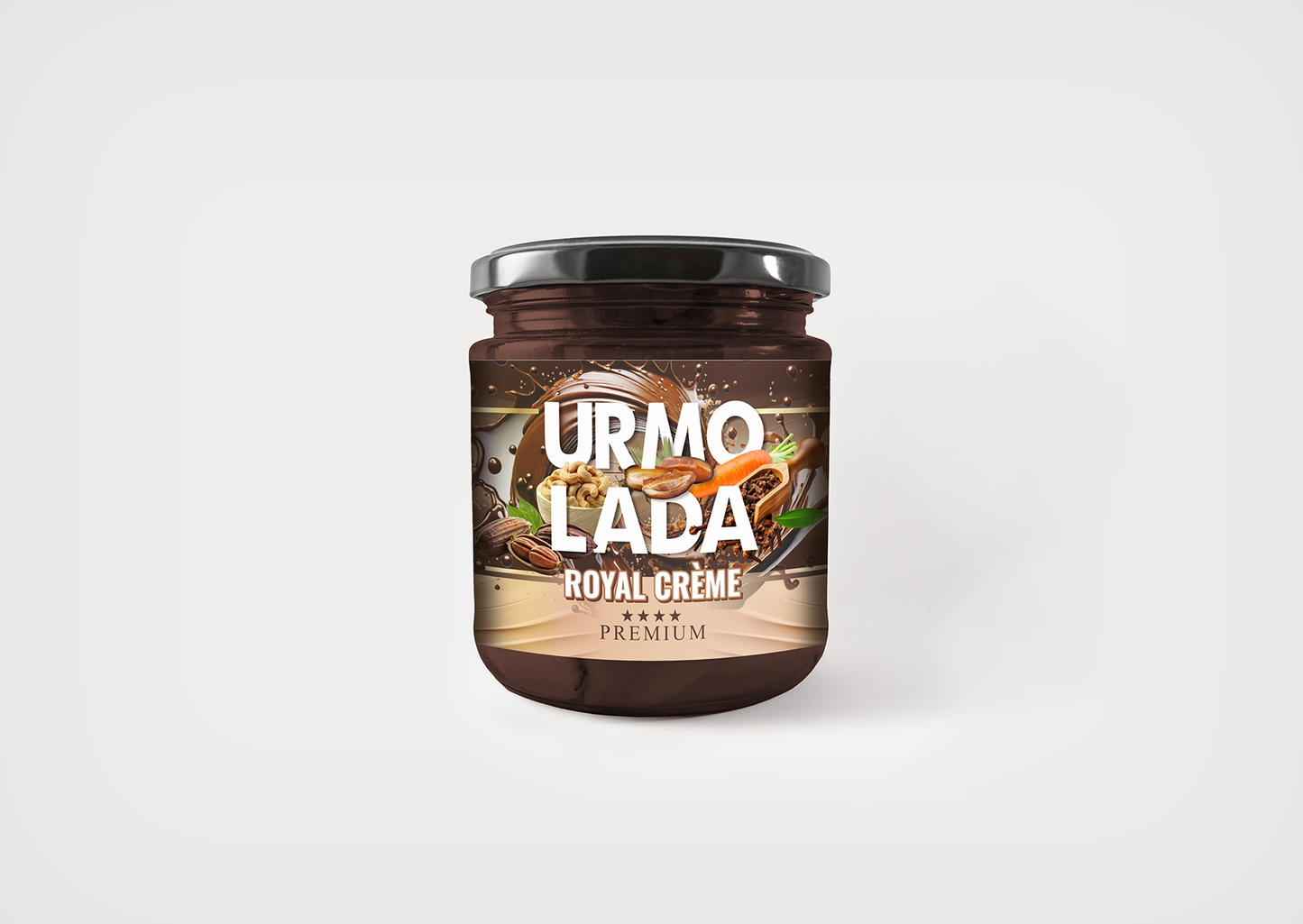 NOVI UKUS - URMOLADA ROYAL CREME 220g (urma, indijski orah, šargarepa, organski kakao, karanfilić)